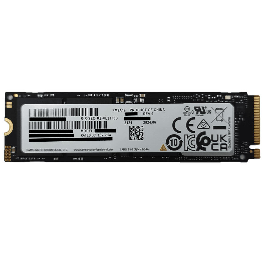 PM9A1a Series 1TB M.2 2280 PCIe 4.0 x4 NVMe SSD