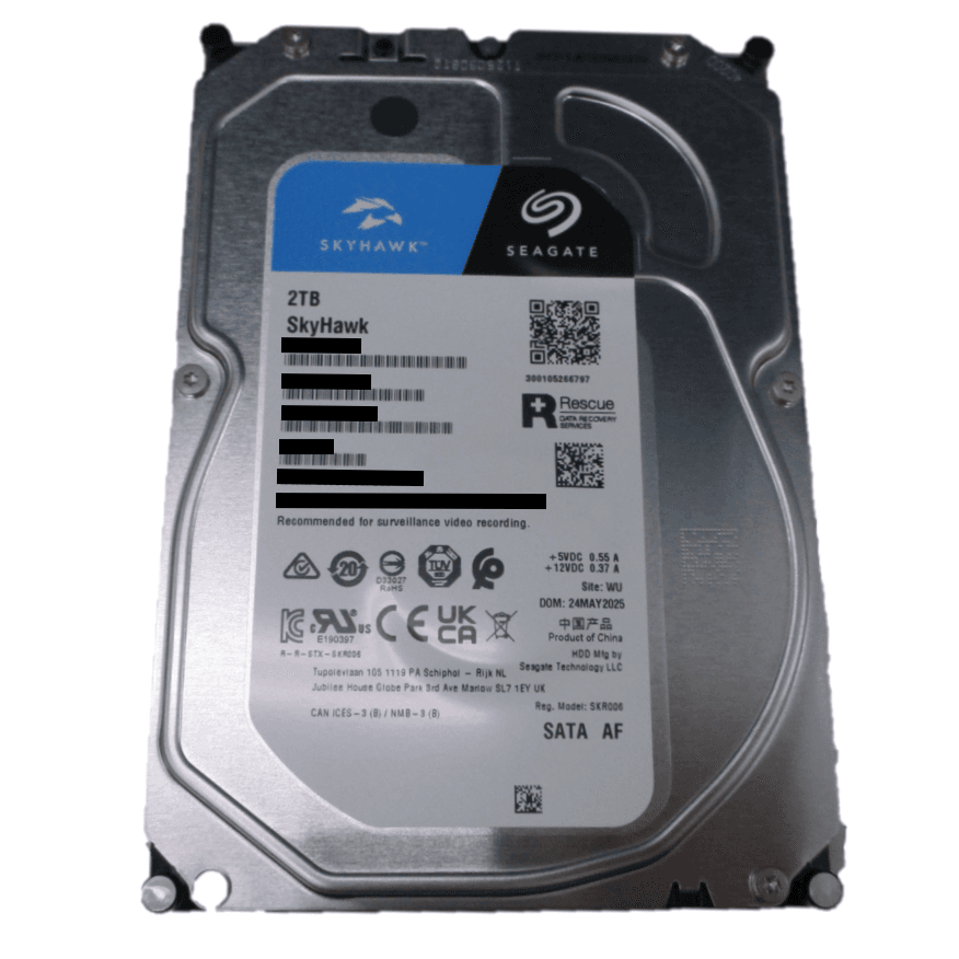 1TB SkyHawk 3.5" 7200 RPM SATA III Hard Disk Drive