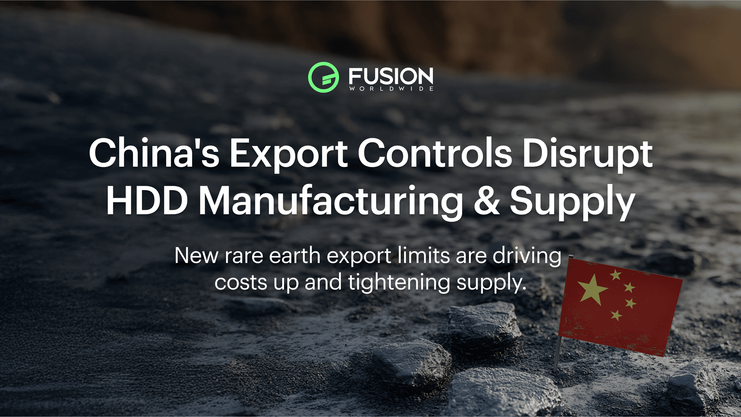 How China’s Export Controls Are Disrupting HDD Manufacturing and Supply