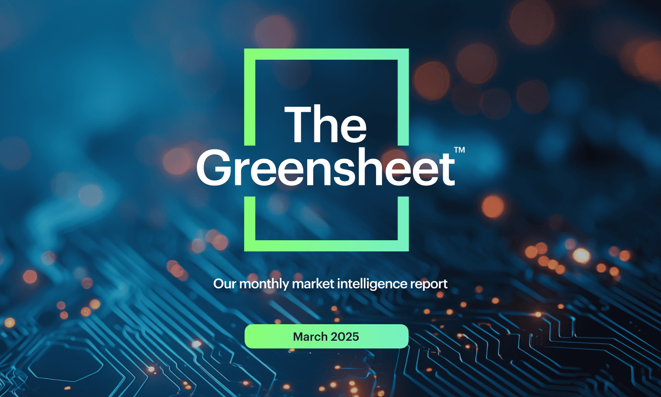 The Greensheet: March 2025